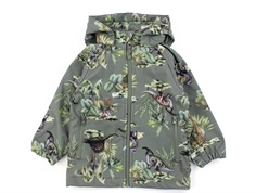 Name It agave green dino transition jacket softshell
